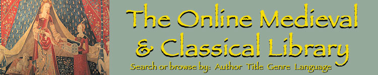 The Online Medieval and Classical Library
