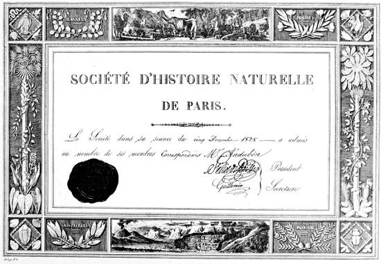 Soci�t� d'Histoire Naturelle de Paris