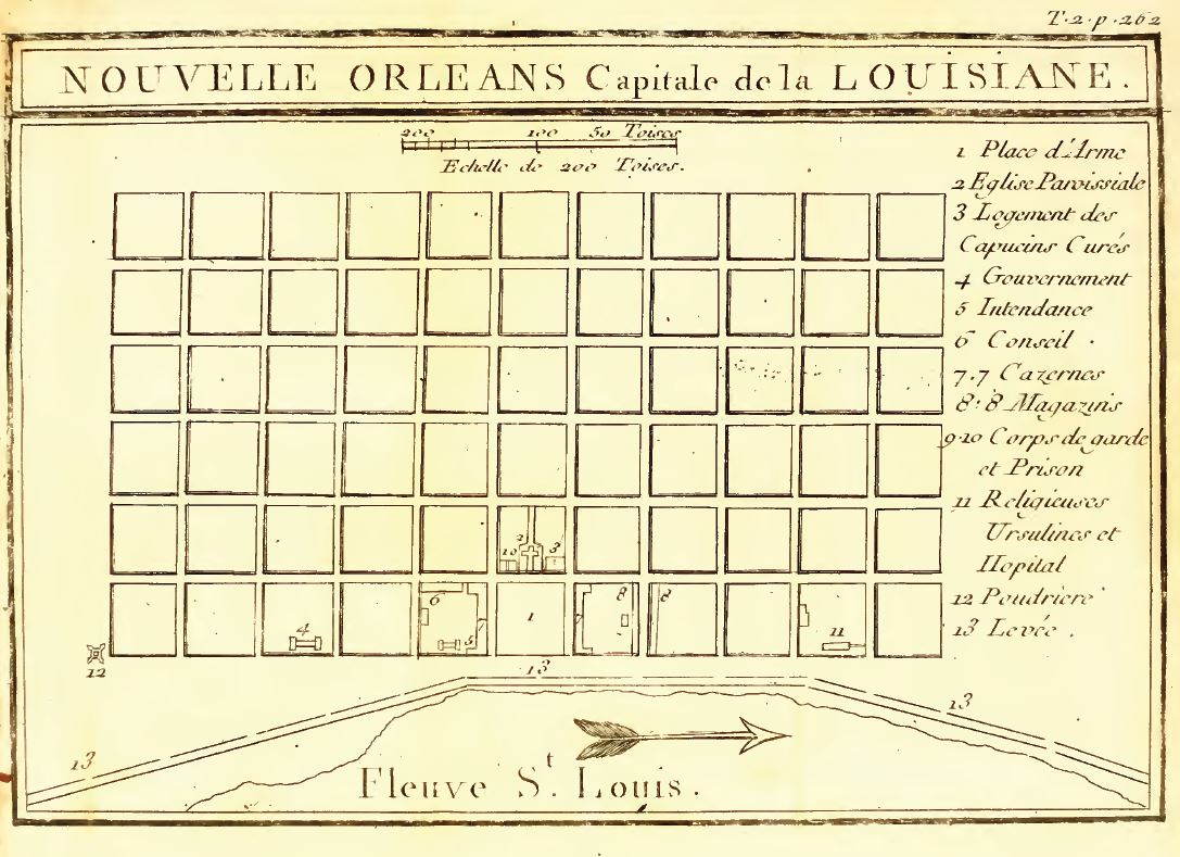 Nouvelle Orleans original plan