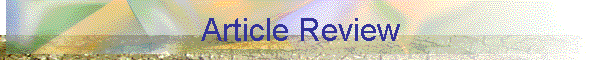 Article Review