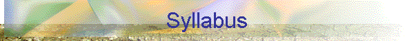 Syllabus