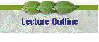 Lecture Outline
